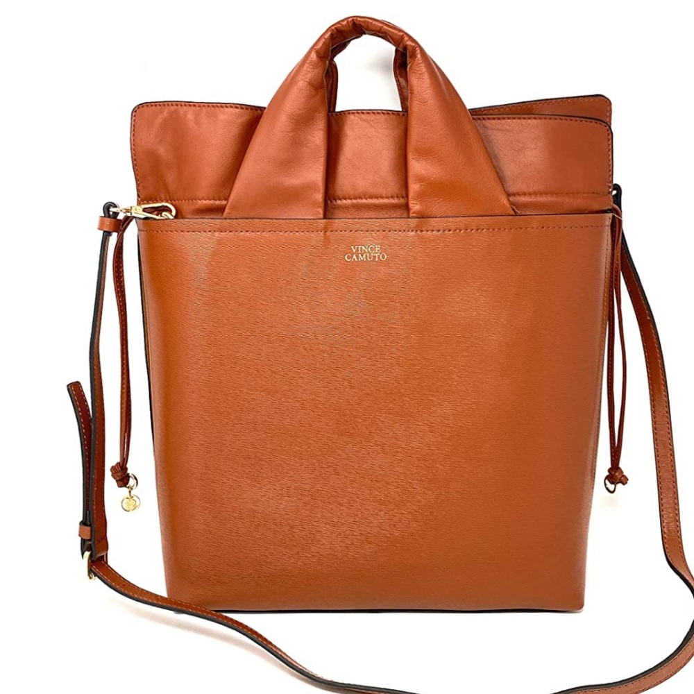 Vince Camuto asti Leather tote Shoulder bag $278